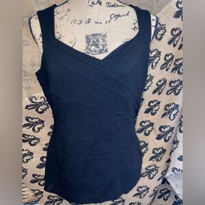 White House Black Market seamed ponte cami